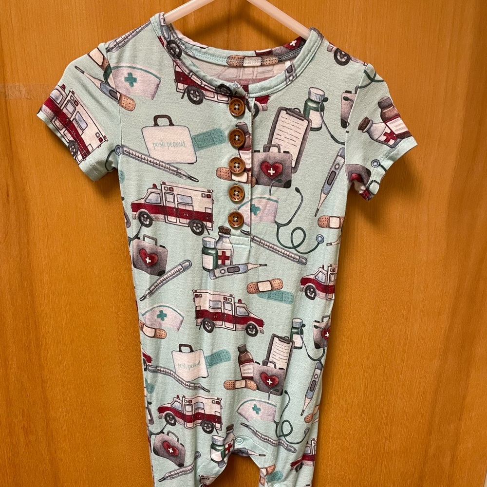 Posh Peanut limited release Doctor & Nurses print - 18-24 months